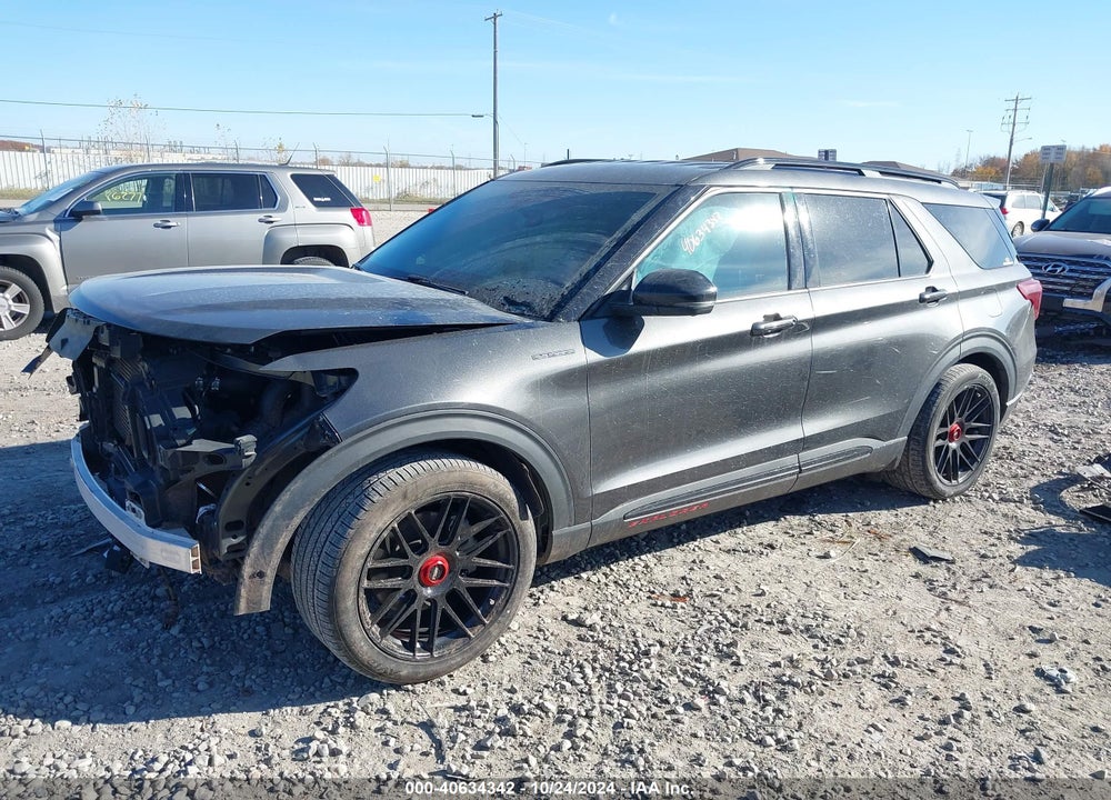 2020 FORD EXPLORER ST VIN: 1FM5K8GC4LGA01187