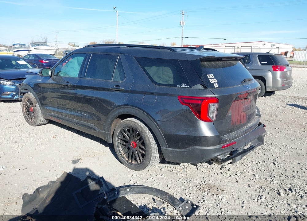 2020 FORD EXPLORER ST VIN: 1FM5K8GC4LGA01187