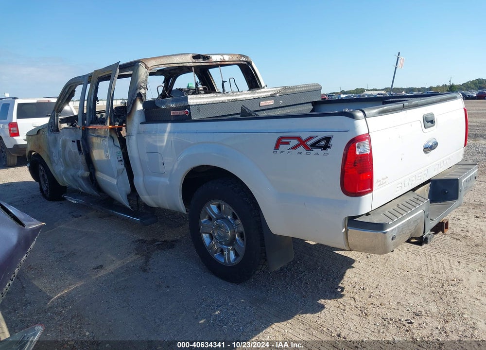 2014 FORD F-250 LARIAT VIN: 1FT7W2BT3EEB00166