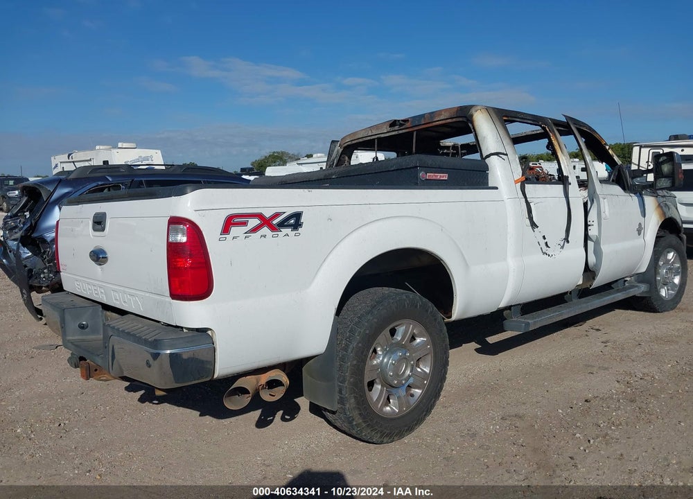 2014 FORD F-250 LARIAT VIN: 1FT7W2BT3EEB00166
