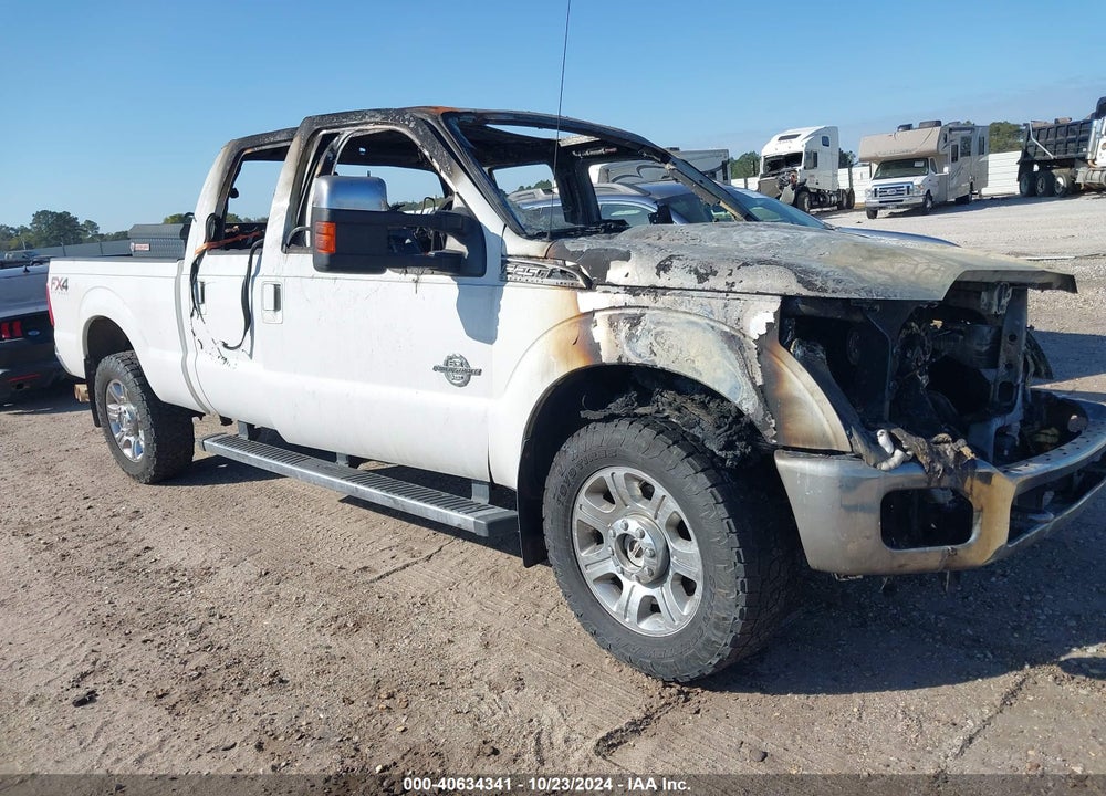 2014 FORD F-250 LARIAT VIN: 1FT7W2BT3EEB00166