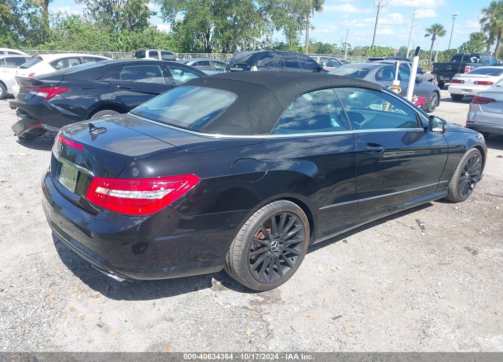 2011 MERCEDES-BENZ E 550 VIN: WDDKK7CF1BF104109