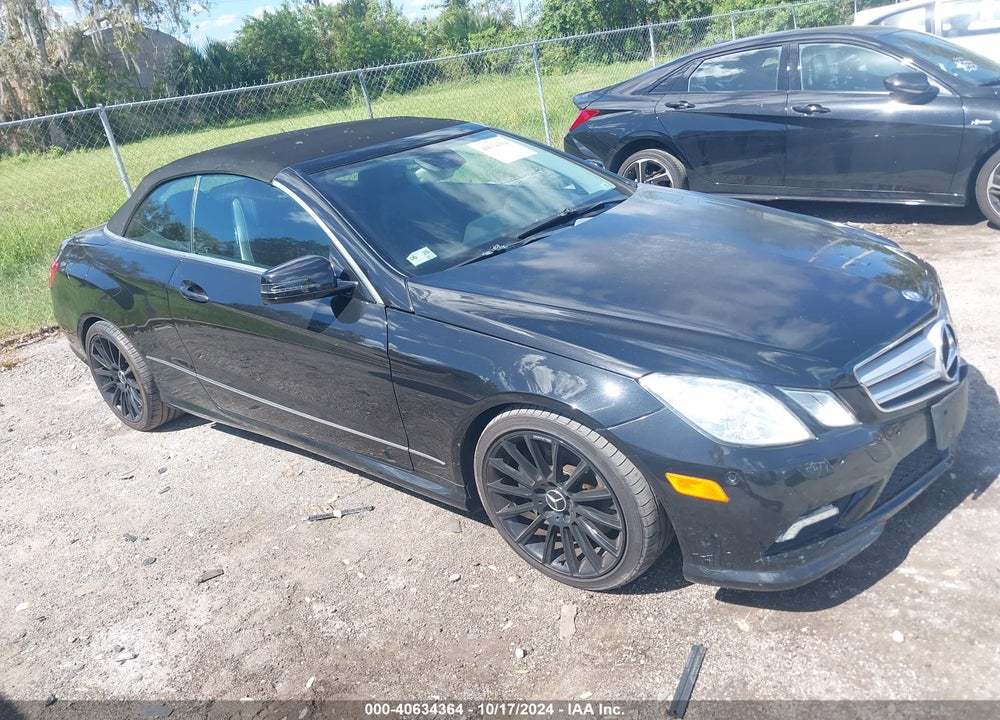 2011 MERCEDES-BENZ E 550 VIN: WDDKK7CF1BF104109
