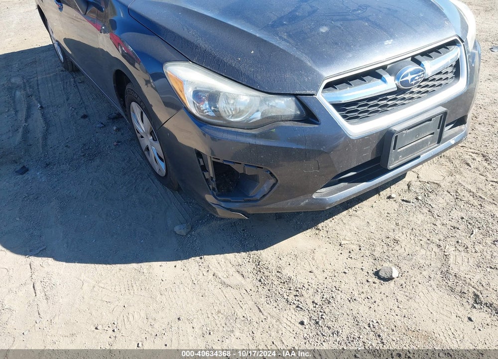 2012 SUBARU IMPREZA 2.0I VIN: JF1GPAA68CH221084