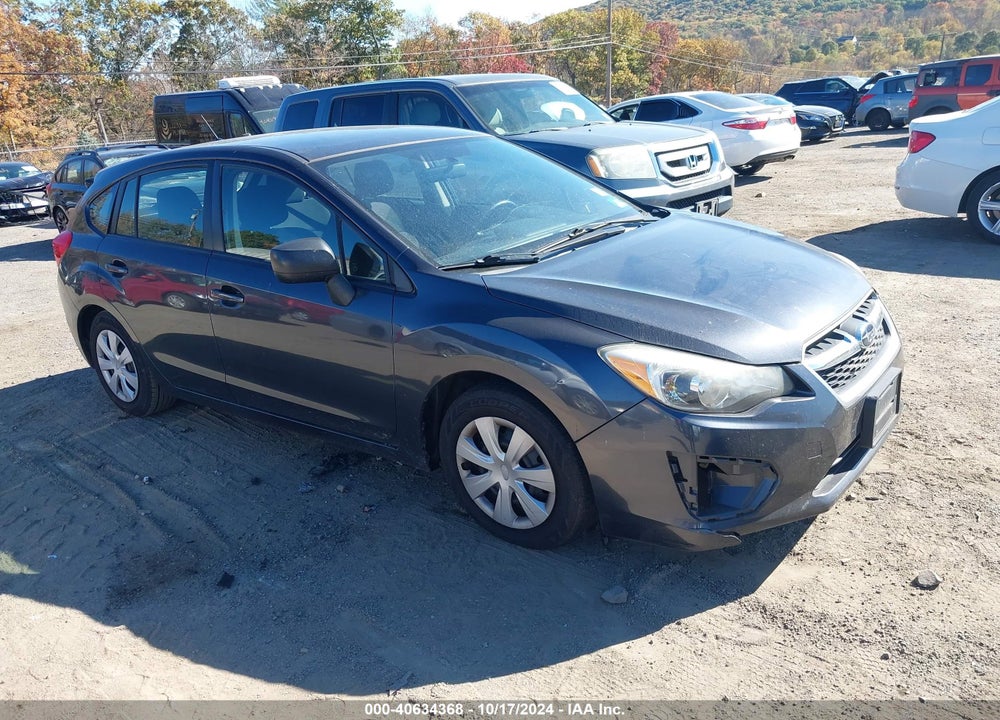 2012 SUBARU IMPREZA 2.0I VIN: JF1GPAA68CH221084
