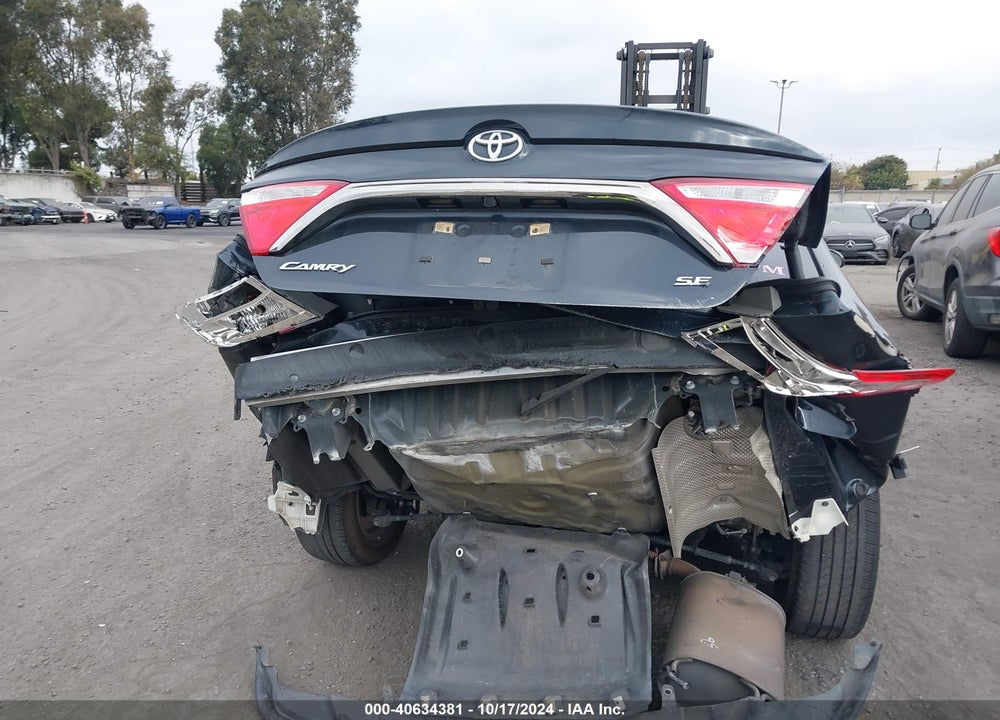 2016 TOYOTA CAMRY SE VIN: 4T1BF1FK3GU264155