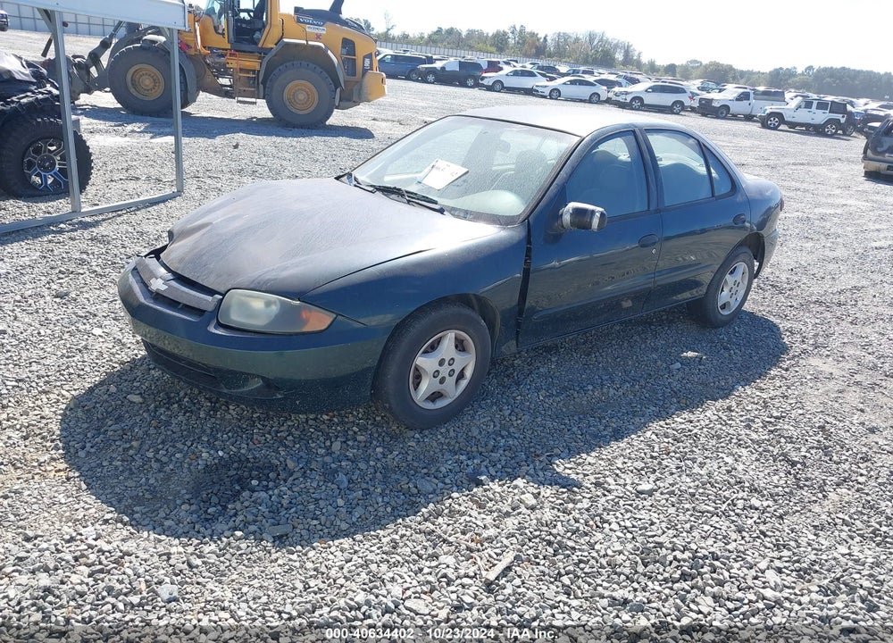 2003 CHEVROLET CAVALIER VIN: 1G1JC52F737268770