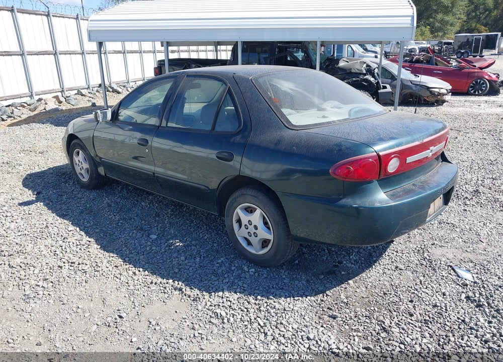 2003 CHEVROLET CAVALIER VIN: 1G1JC52F737268770