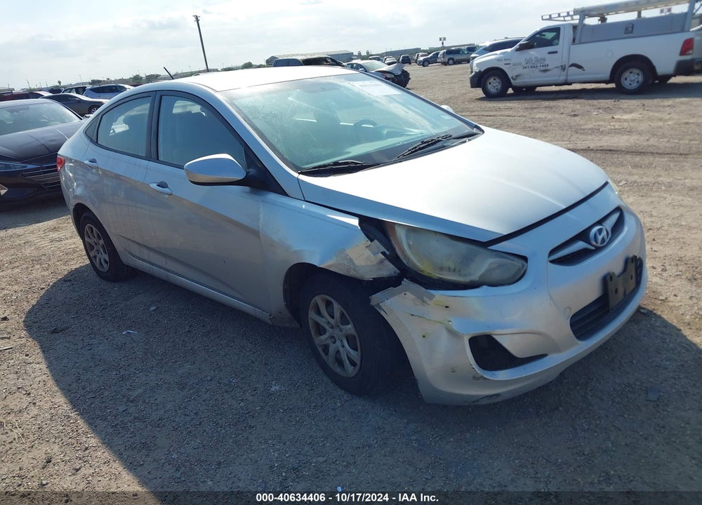 2012 HYUNDAI ACCENT GLS VIN: KMHCT4AE9CU163342
