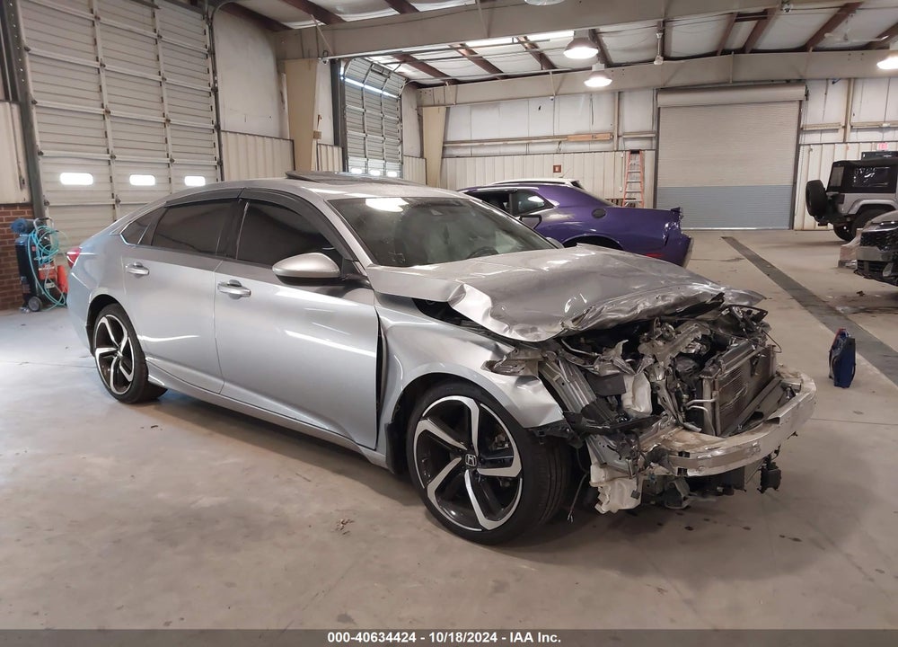2019 HONDA ACCORD SPORT 2.0T VIN: 1HGCV2F31KA006528