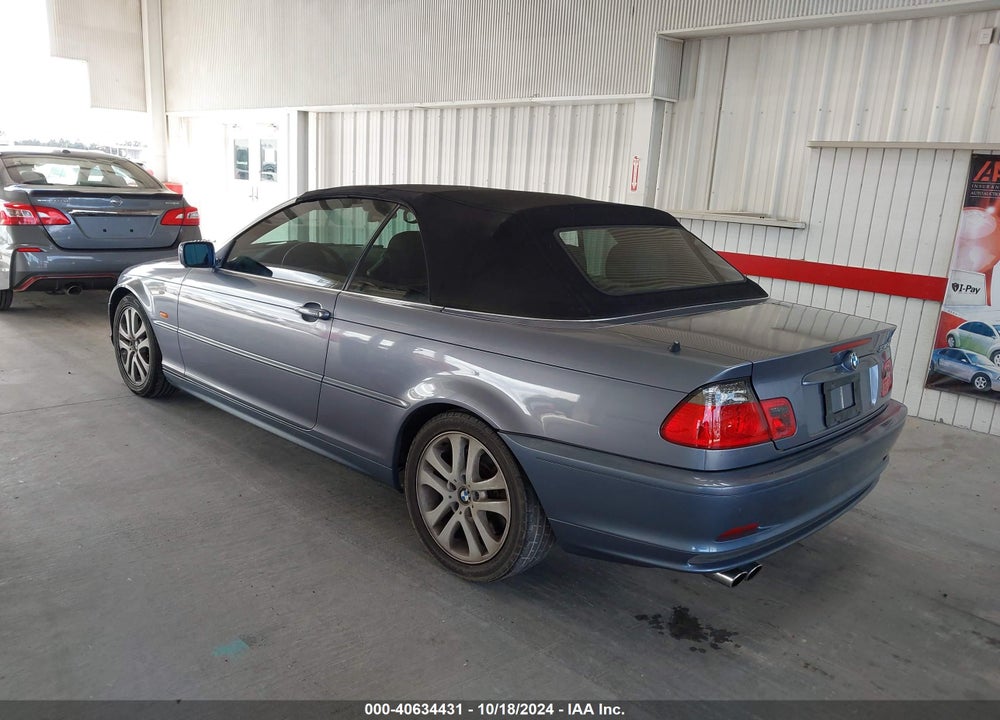 2003 BMW 330CI VIN: WBABS53493JU99682