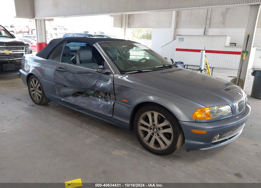 2003 BMW 330CI VIN: WBABS53493JU99682