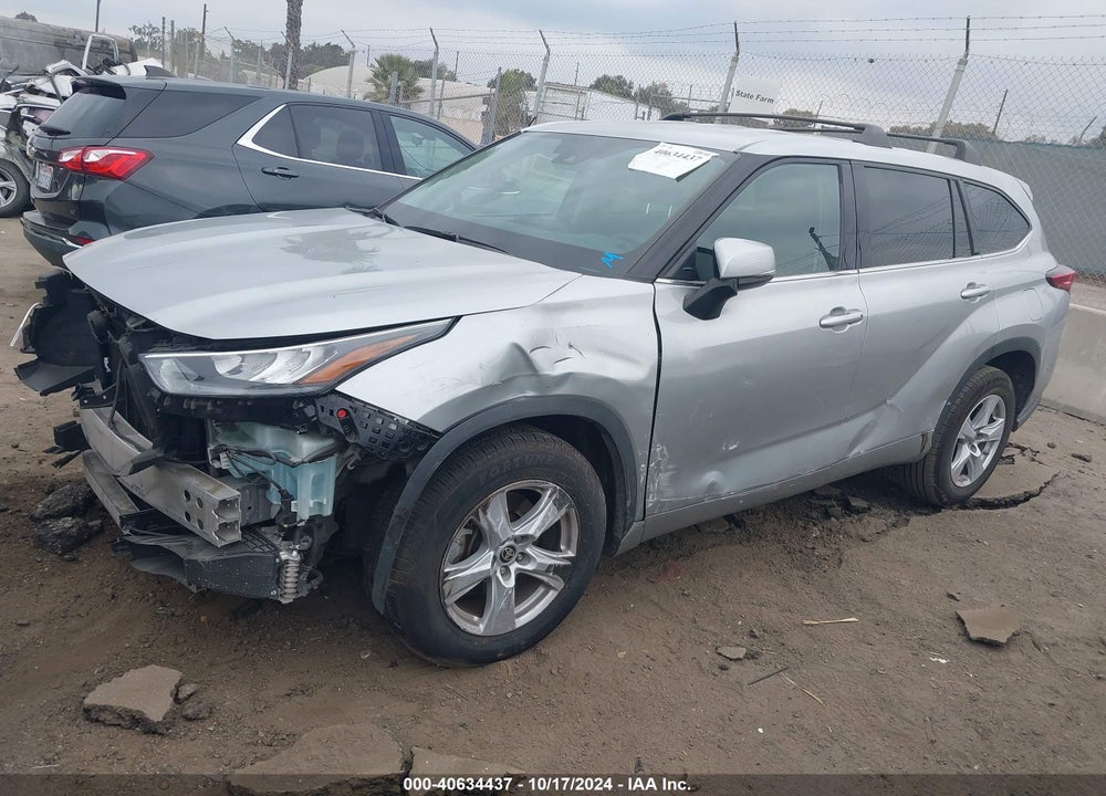 2020 TOYOTA HIGHLANDER L VIN: 5TDCZRAHXLS017871