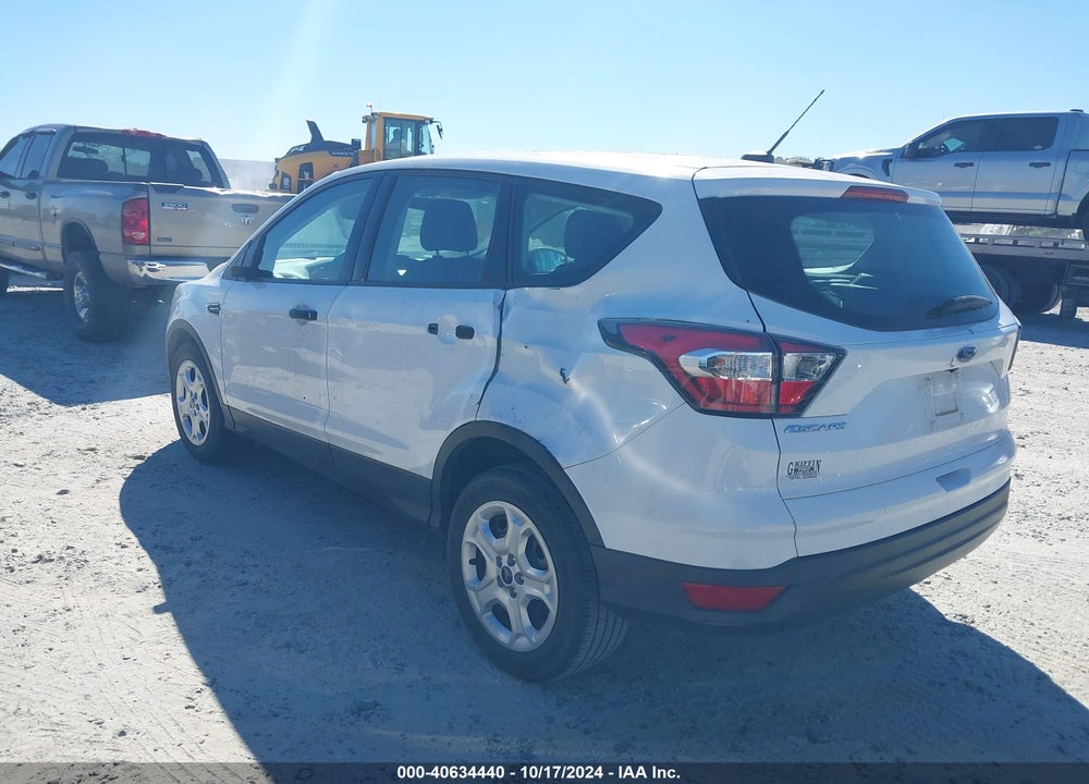 2017 FORD ESCAPE S VIN: 1FMCU0F73HUB48925