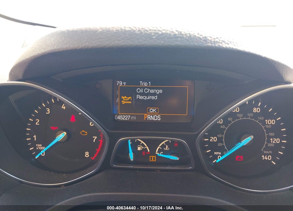 2017 FORD ESCAPE S VIN: 1FMCU0F73HUB48925
