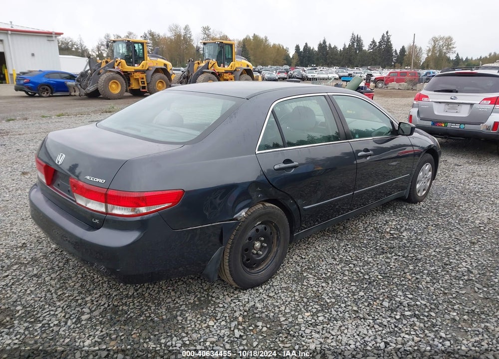 2004 HONDA ACCORD 2.4 LX VIN: 1HGCM56414A165338