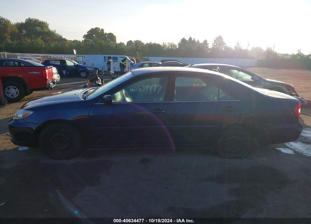 2004 TOYOTA CAMRY LE VIN: 4T1BE32K54U282284