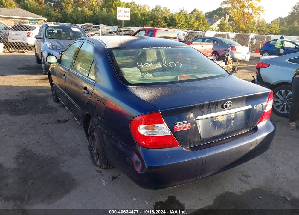 2004 TOYOTA CAMRY LE VIN: 4T1BE32K54U282284
