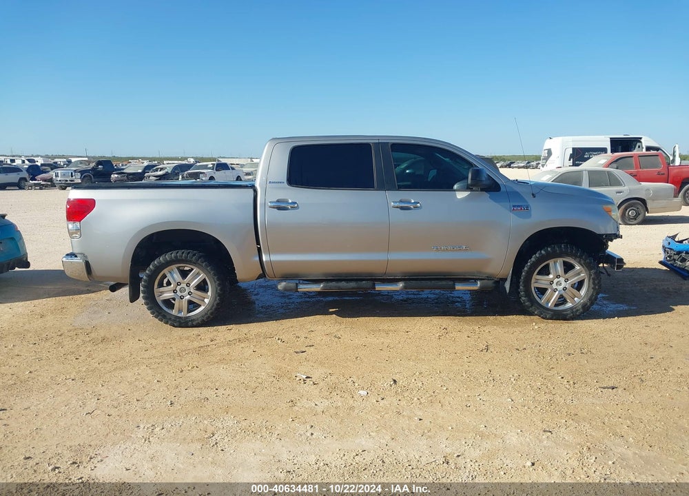 2007 TOYOTA TUNDRA LIMITED 5.7L V8 VIN: 5TBDV58147S472862