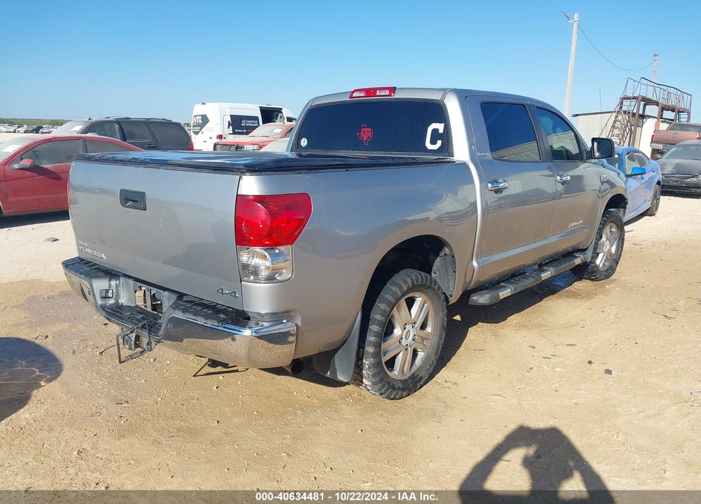 2007 TOYOTA TUNDRA LIMITED 5.7L V8 VIN: 5TBDV58147S472862