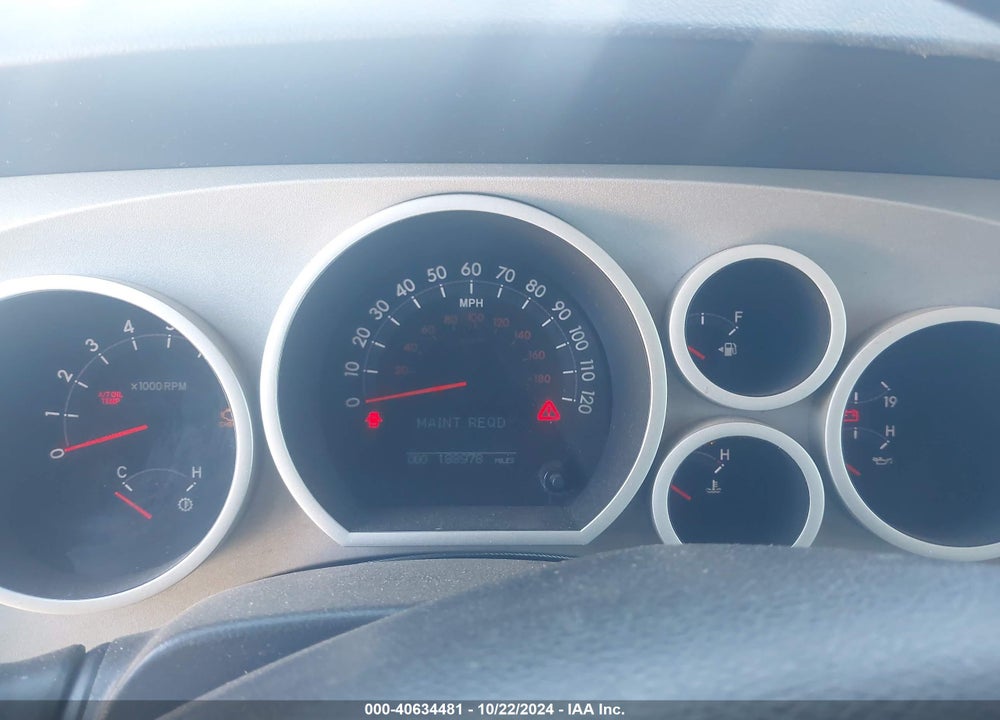 2007 TOYOTA TUNDRA LIMITED 5.7L V8 VIN: 5TBDV58147S472862