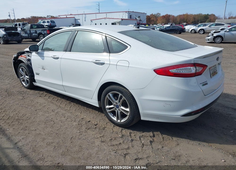 2016 FORD FUSION ENERGI TITANIUM VIN: 3FA6P0SU3GR285136