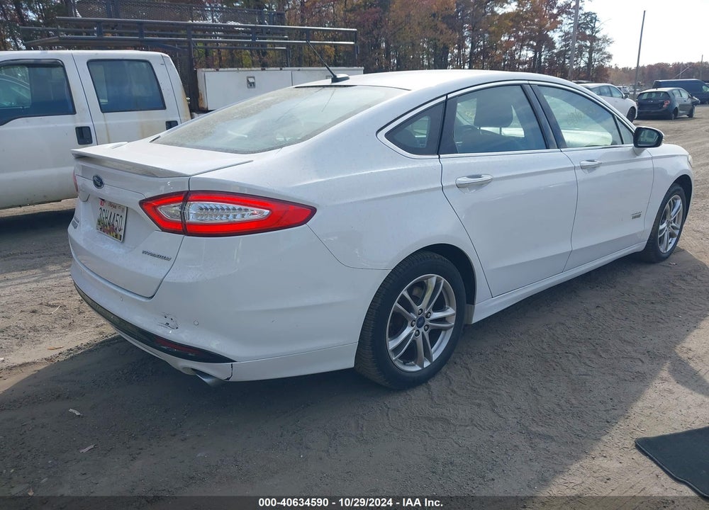 2016 FORD FUSION ENERGI TITANIUM VIN: 3FA6P0SU3GR285136