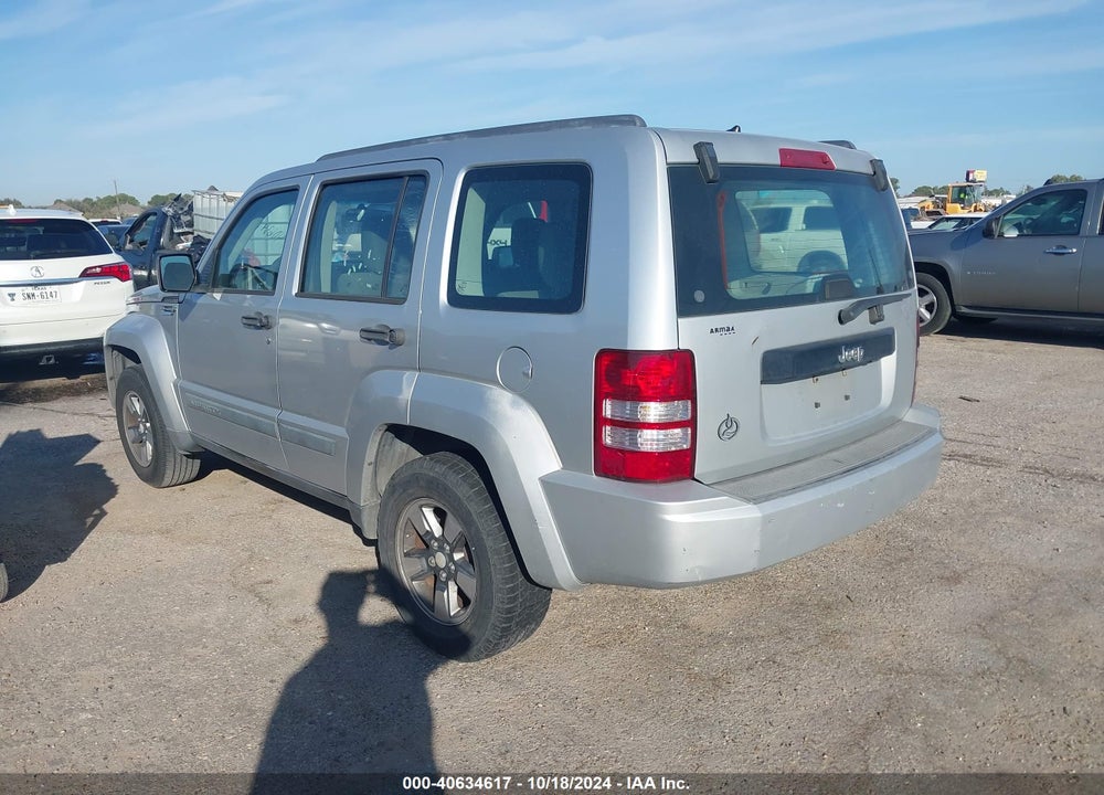 2008 JEEP LIBERTY SPORT VIN: 1J8GP28K08W106848
