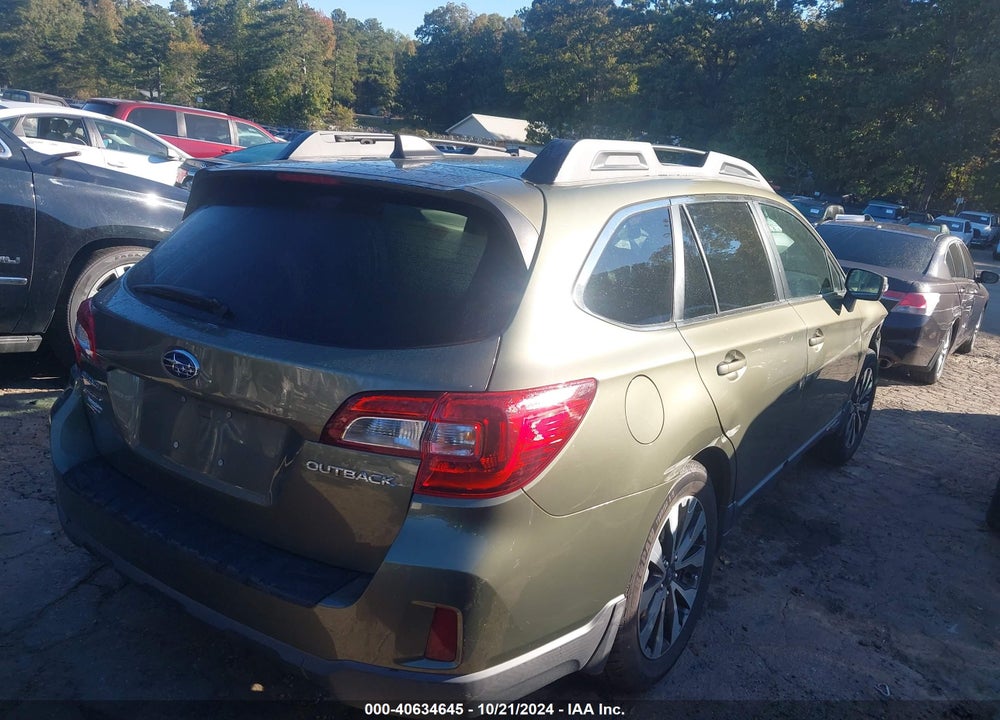 2016 SUBARU OUTBACK 2.5I LIMITED VIN: 4S4BSBNC0G3237626