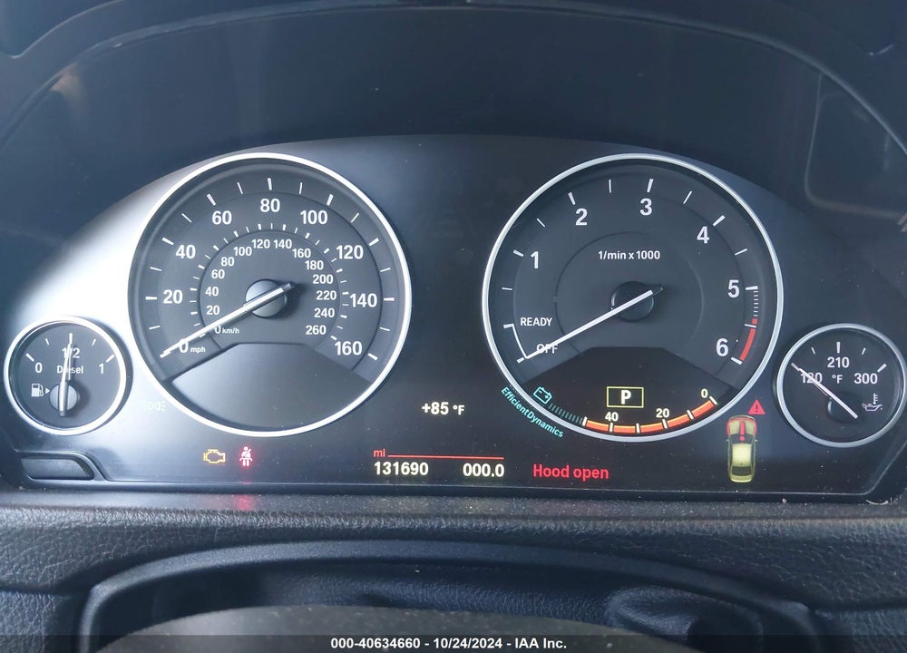 2015 BMW 328D VIN: WBA3D3C5XFK157572