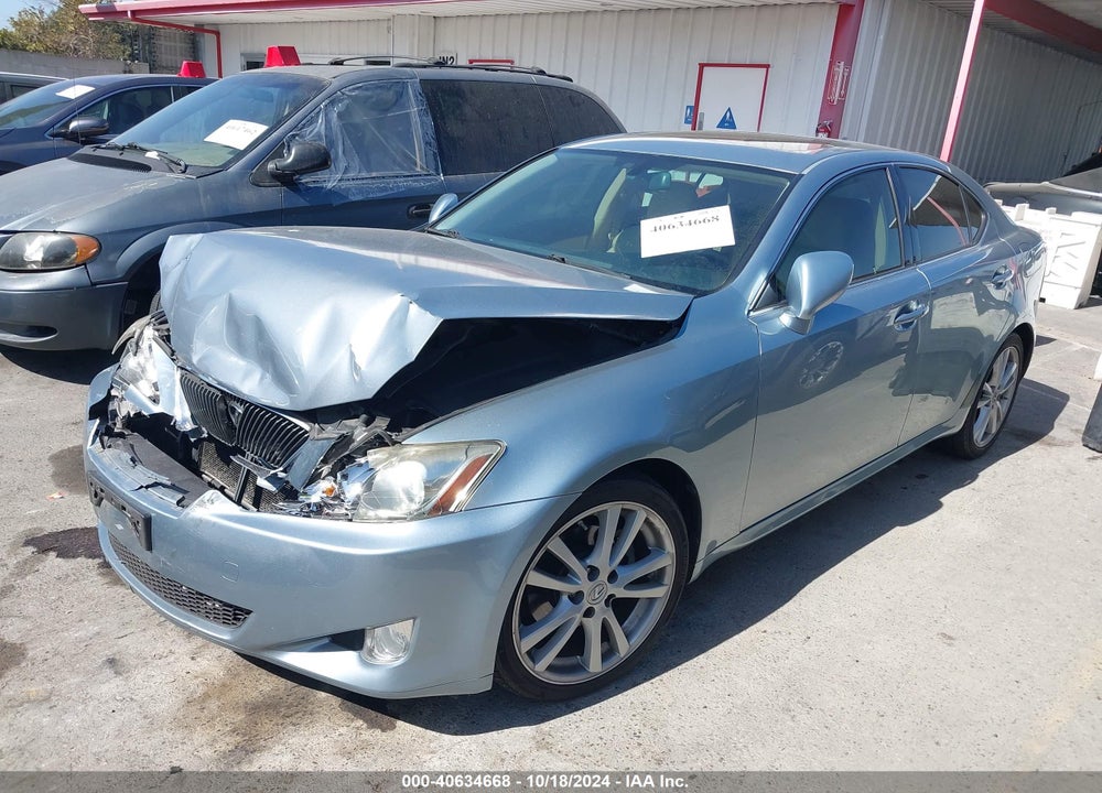 2007 LEXUS IS 250 VIN: JTHBK262X75046308