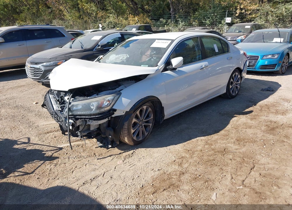 2014 HONDA ACCORD SPORT VIN: 1HGCR2F57EA048793