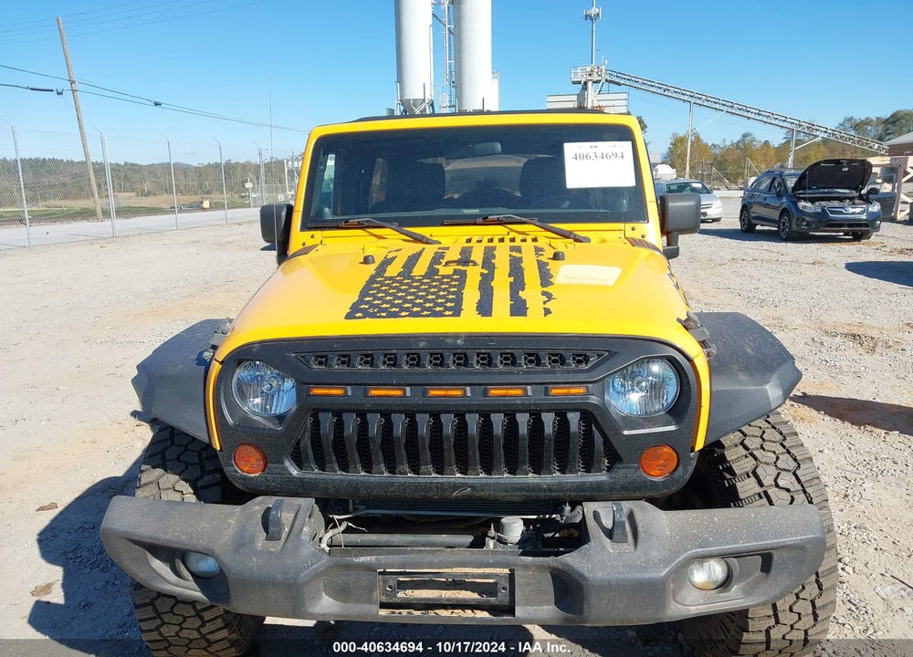 2012 JEEP WRANGLER UNLIMITED SPORT VIN: 1C4BJWDG6CL287475