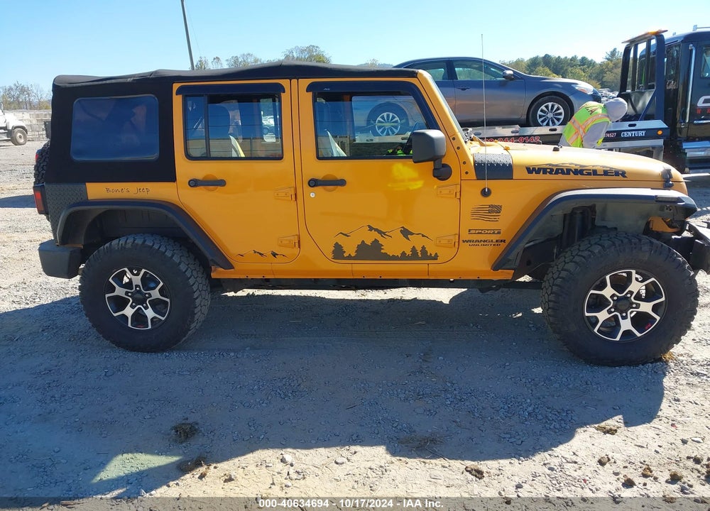 2012 JEEP WRANGLER UNLIMITED SPORT VIN: 1C4BJWDG6CL287475