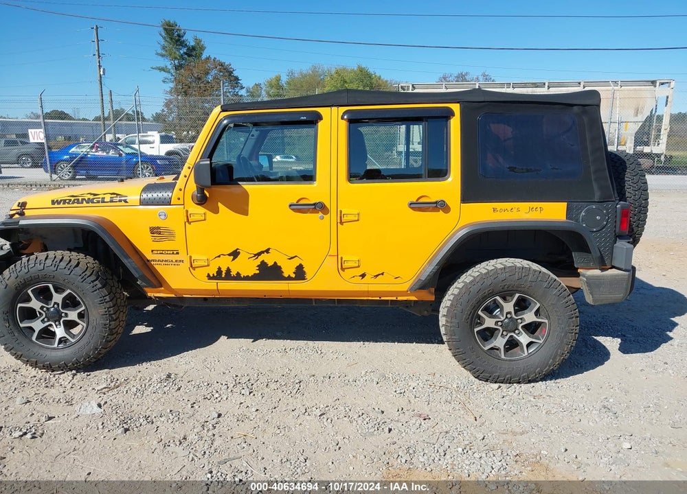 2012 JEEP WRANGLER UNLIMITED SPORT VIN: 1C4BJWDG6CL287475