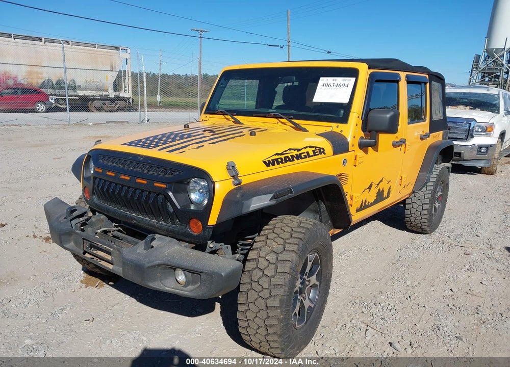 2012 JEEP WRANGLER UNLIMITED SPORT VIN: 1C4BJWDG6CL287475