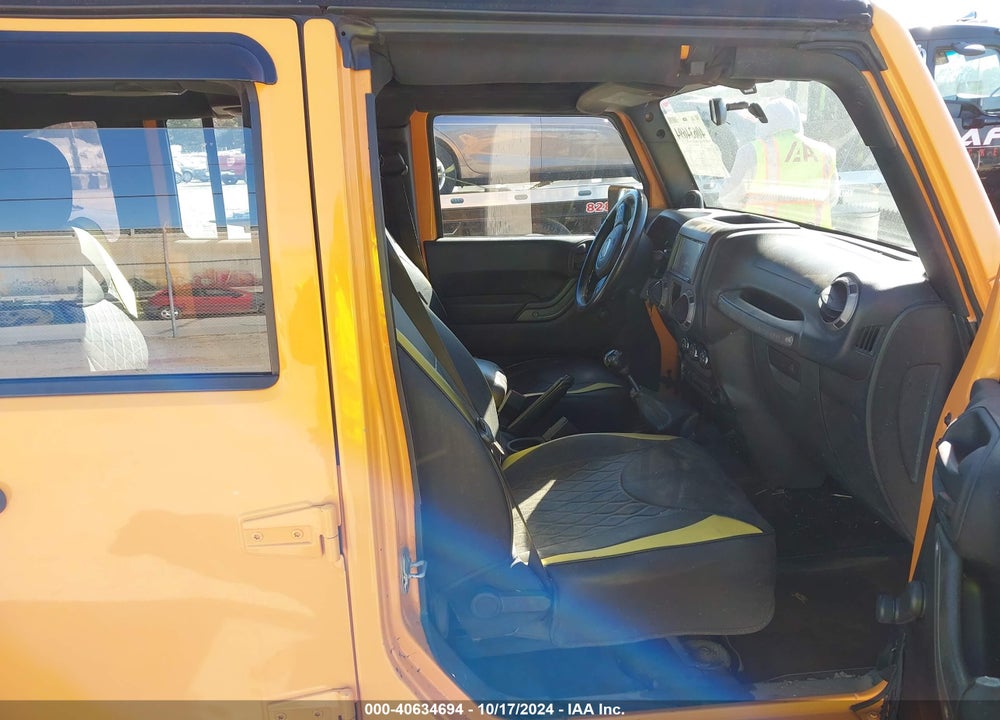 2012 JEEP WRANGLER UNLIMITED SPORT VIN: 1C4BJWDG6CL287475