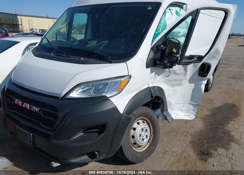 2023 RAM PROMASTER 2500 HIGH ROOF 159 WB VIN: 3C6LRVDG5PE551752