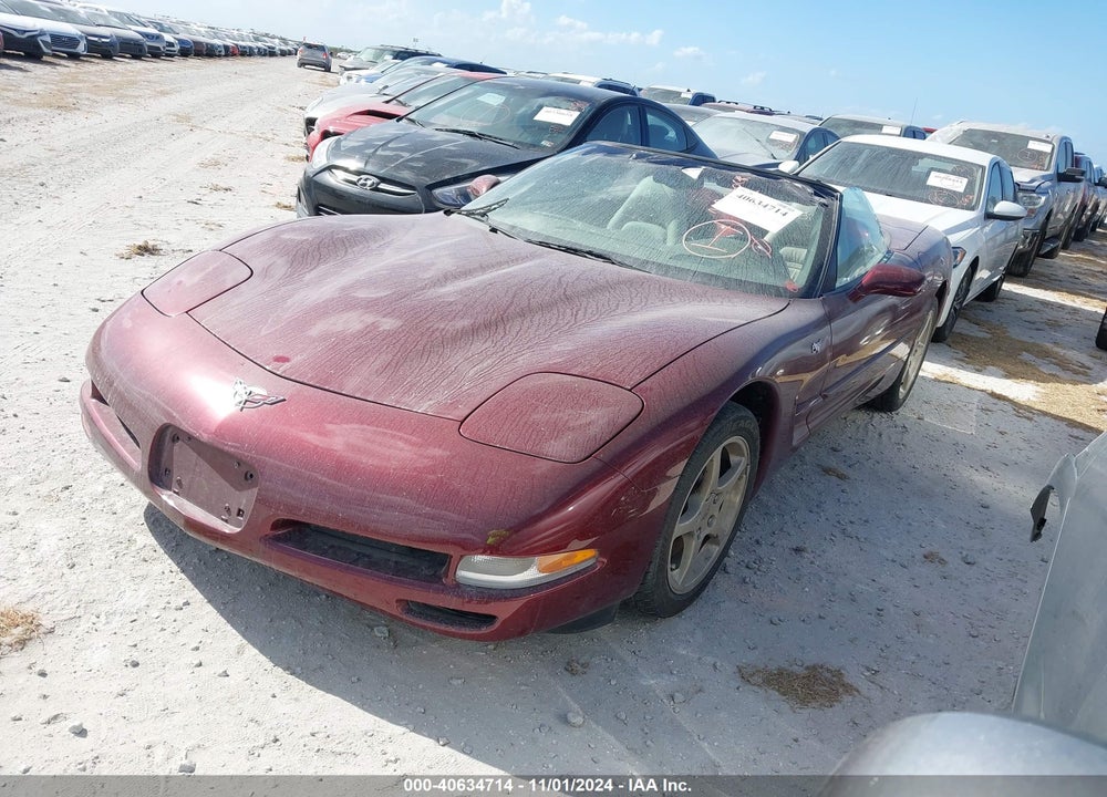 2003 CHEVROLET CORVETTE VIN: 1G1YY32G135108828