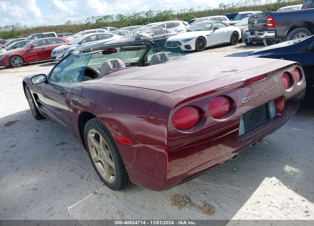 2003 CHEVROLET CORVETTE VIN: 1G1YY32G135108828