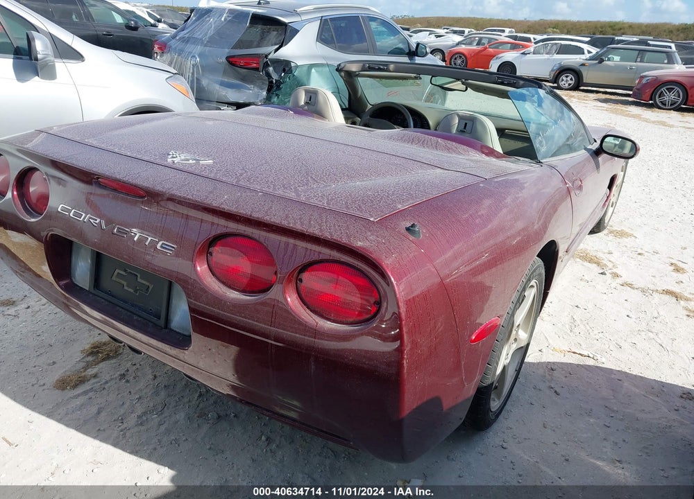 2003 CHEVROLET CORVETTE VIN: 1G1YY32G135108828