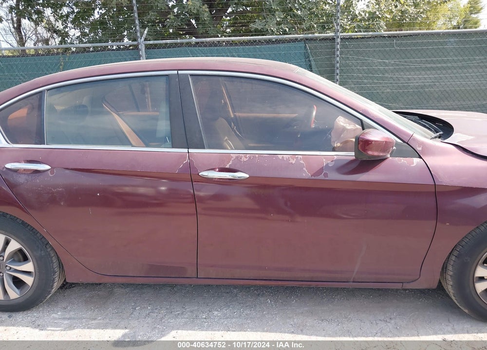 2014 HONDA ACCORD LX VIN: 1HGCR2F39EA124982