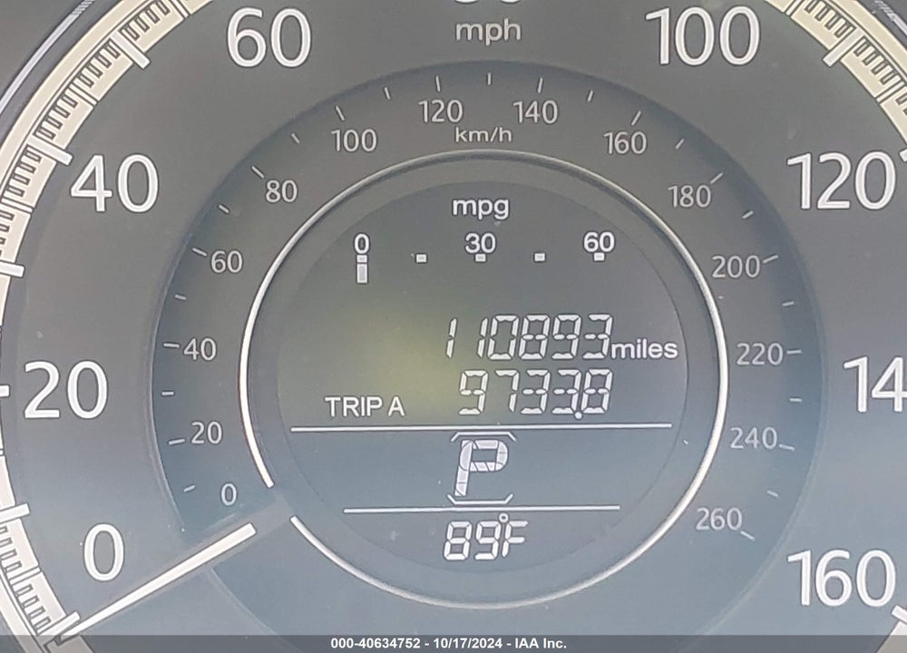 2014 HONDA ACCORD LX VIN: 1HGCR2F39EA124982