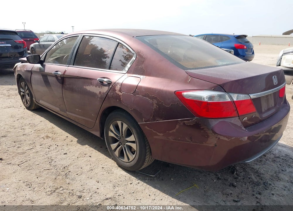 2014 HONDA ACCORD LX VIN: 1HGCR2F39EA124982