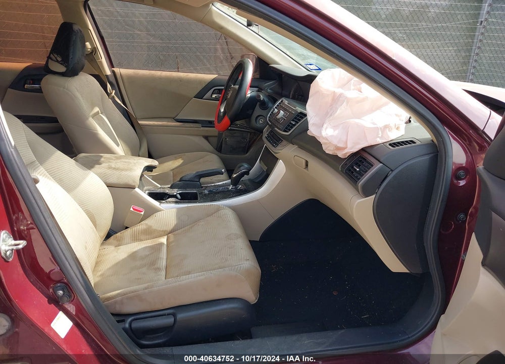 2014 HONDA ACCORD LX VIN: 1HGCR2F39EA124982