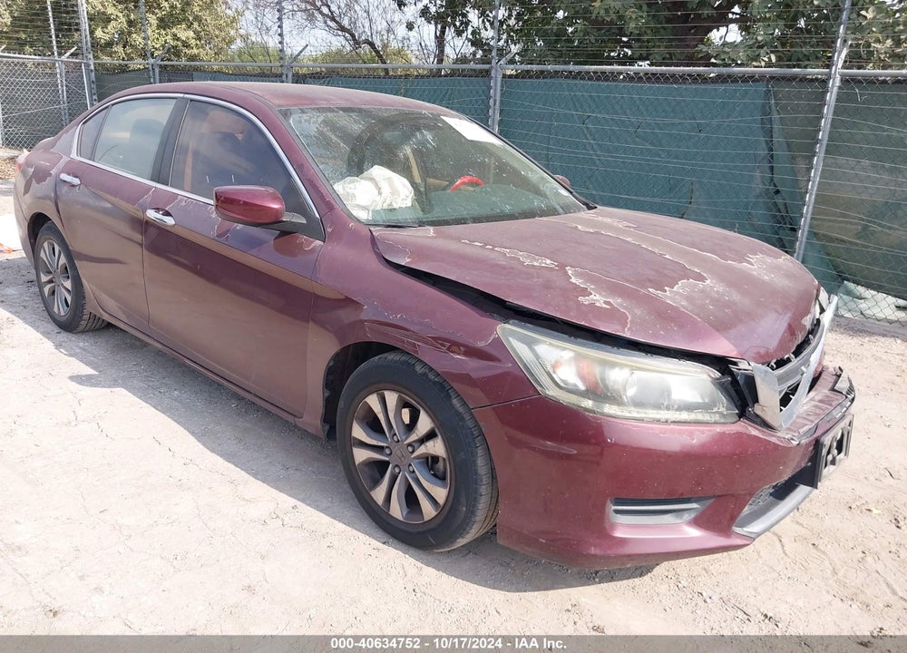 2014 HONDA ACCORD LX VIN: 1HGCR2F39EA124982
