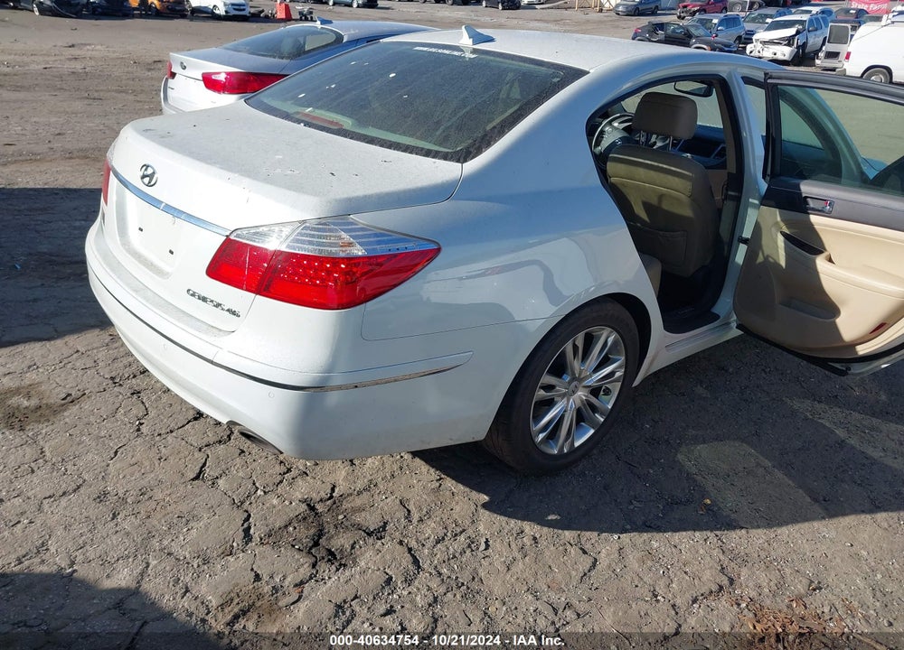 2010 HYUNDAI GENESIS VIN: KMHGC4DF5AU096242