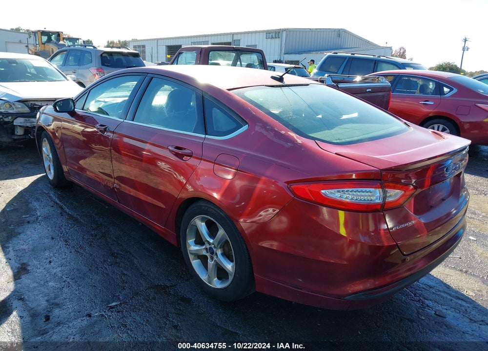 2014 FORD FUSION SE VIN: 1FA6P0H75E5405519