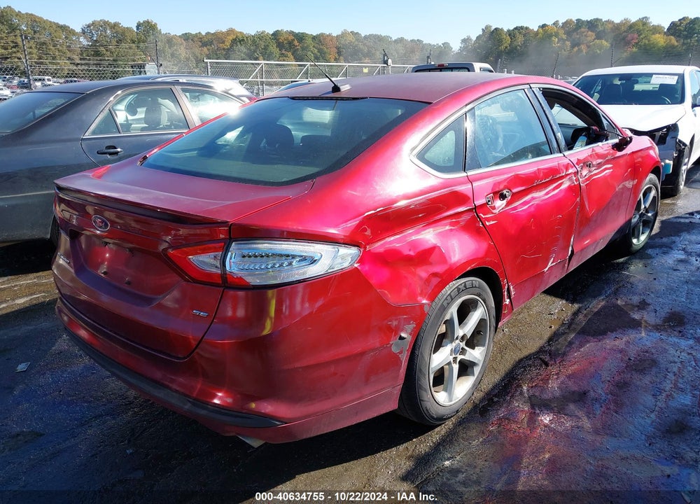 2014 FORD FUSION SE VIN: 1FA6P0H75E5405519