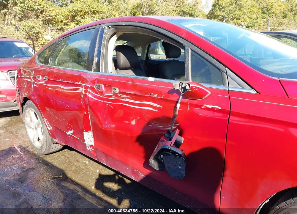2014 FORD FUSION SE VIN: 1FA6P0H75E5405519